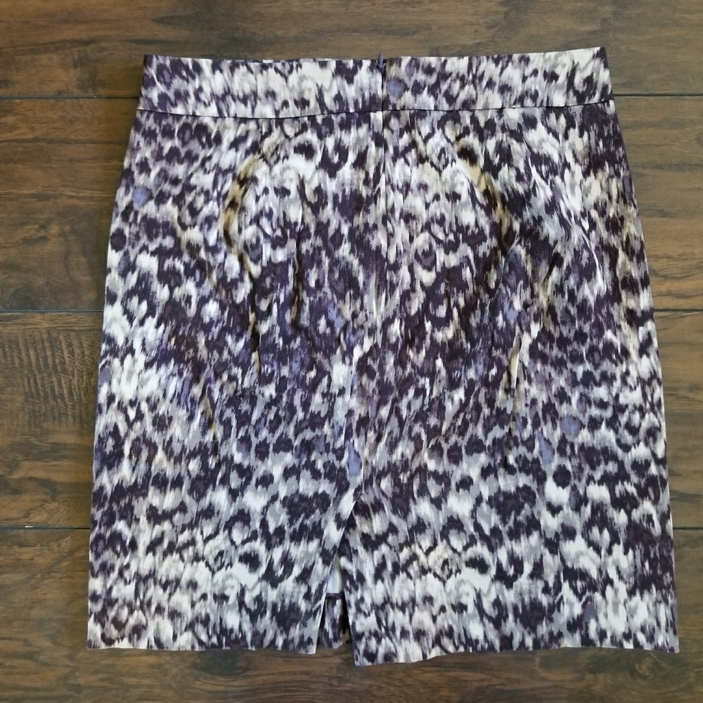 J Crew sateen pencil skirt